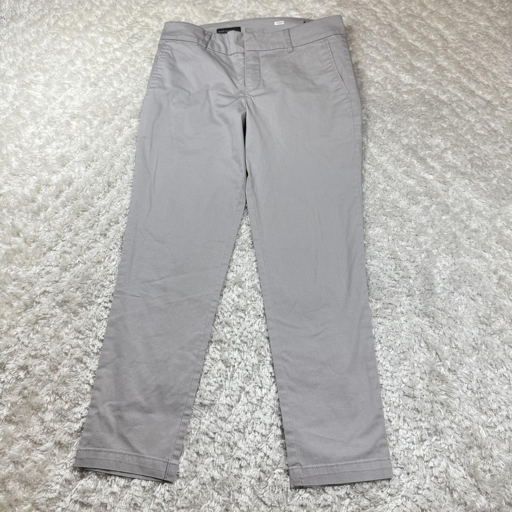 KUT from the Kloth Taylor Crop Trouser Womens 2 Gray Casual Pants Capsule Career